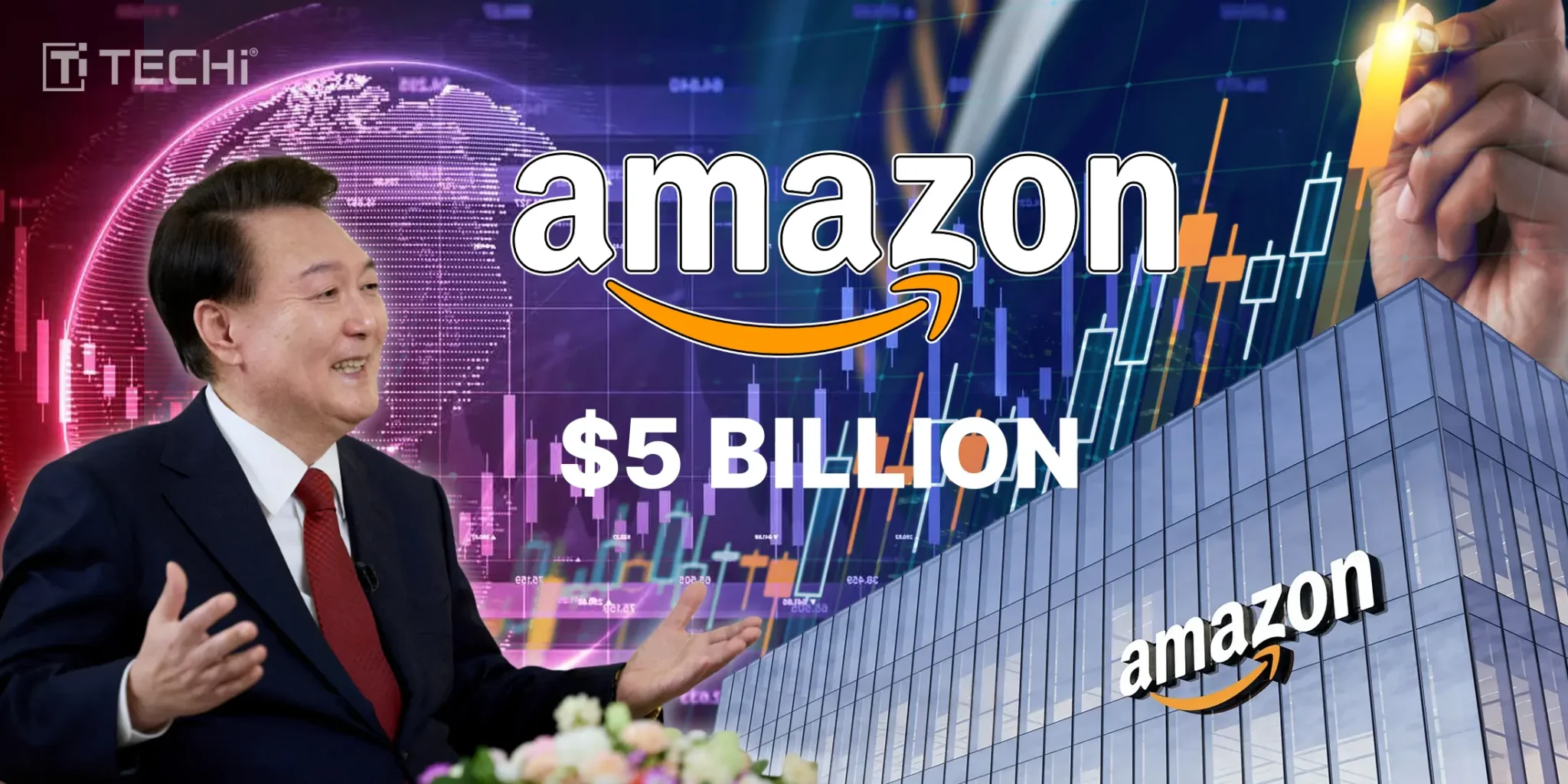 Amazon Unit Plans $5 Billion Investment in South Korea, Presidential Office Announces