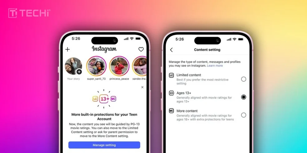 Instagram Enforces PG-13 Content for Teens