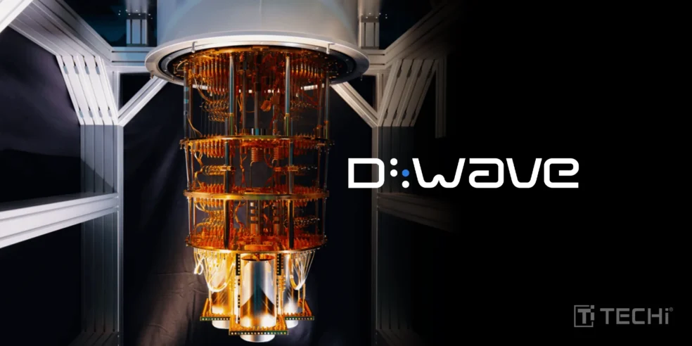 D-Wave quantum computer Stock