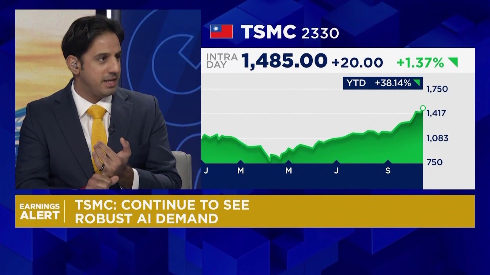 TSMC posts 39% profit jump, surpassing forecasts amid booming AI chip demand 1 TSMC Q3 earnings: Everything you need to know
