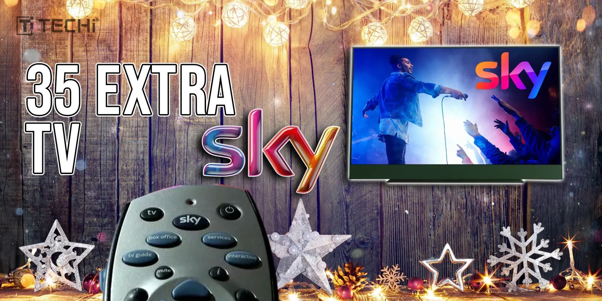 Sky surprises customers with an early Christmas gift 35 additional TV channels at no extra cost