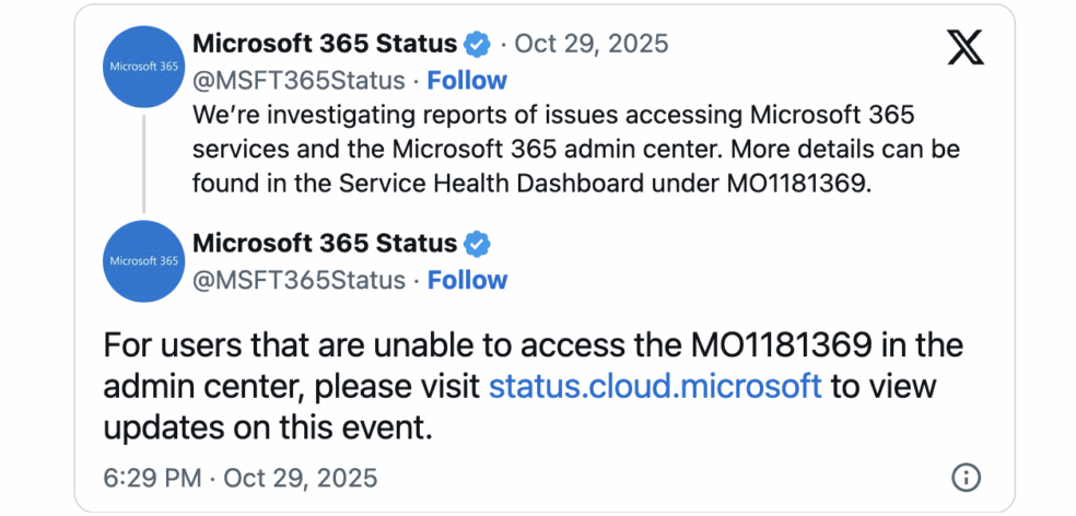 Azure Outage, 365 Outage Strikes Microsoft Ahead of Earnings Report 1 image 197