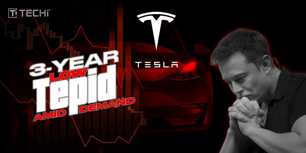 Tesla’s China Sales Hit 3-Year Low Amid Tepid Demand and Rising Competition