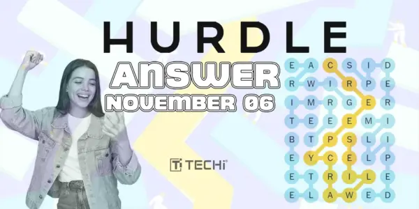 Today Hurdle Answers, Hints, and Spoilers for Thursday, November 06, 2025