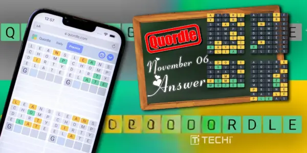 Today’s ‘Quordle’ Hints And Answers For Thursday, November 06