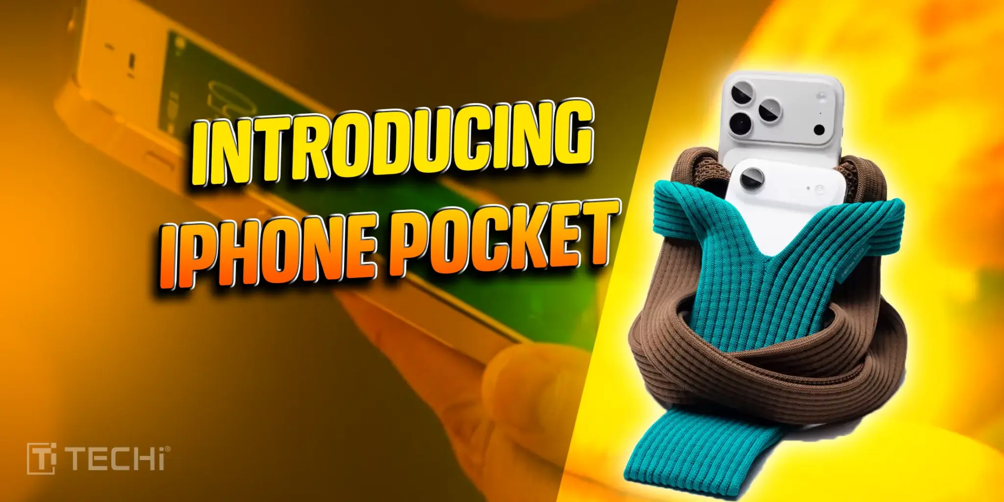 Apple and ISSEY MIYAKE Redefine Techwear with 3D-Knitted iPhone Pocket