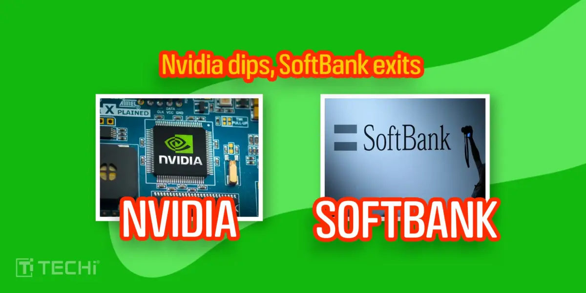 Nvidia Dips as SoftBank Exits