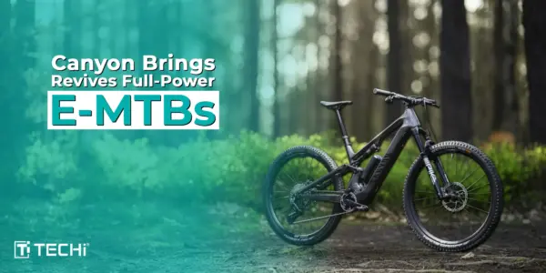 Canyon Brings Back E-MTBs with Bulletproof Battery