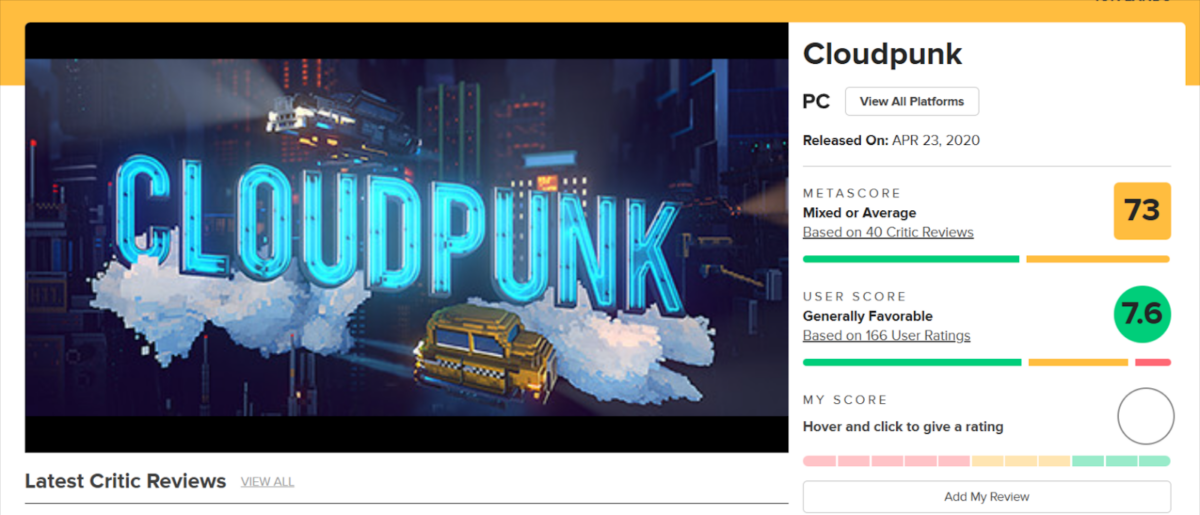 Gameplay Breakdown Cloudpunk