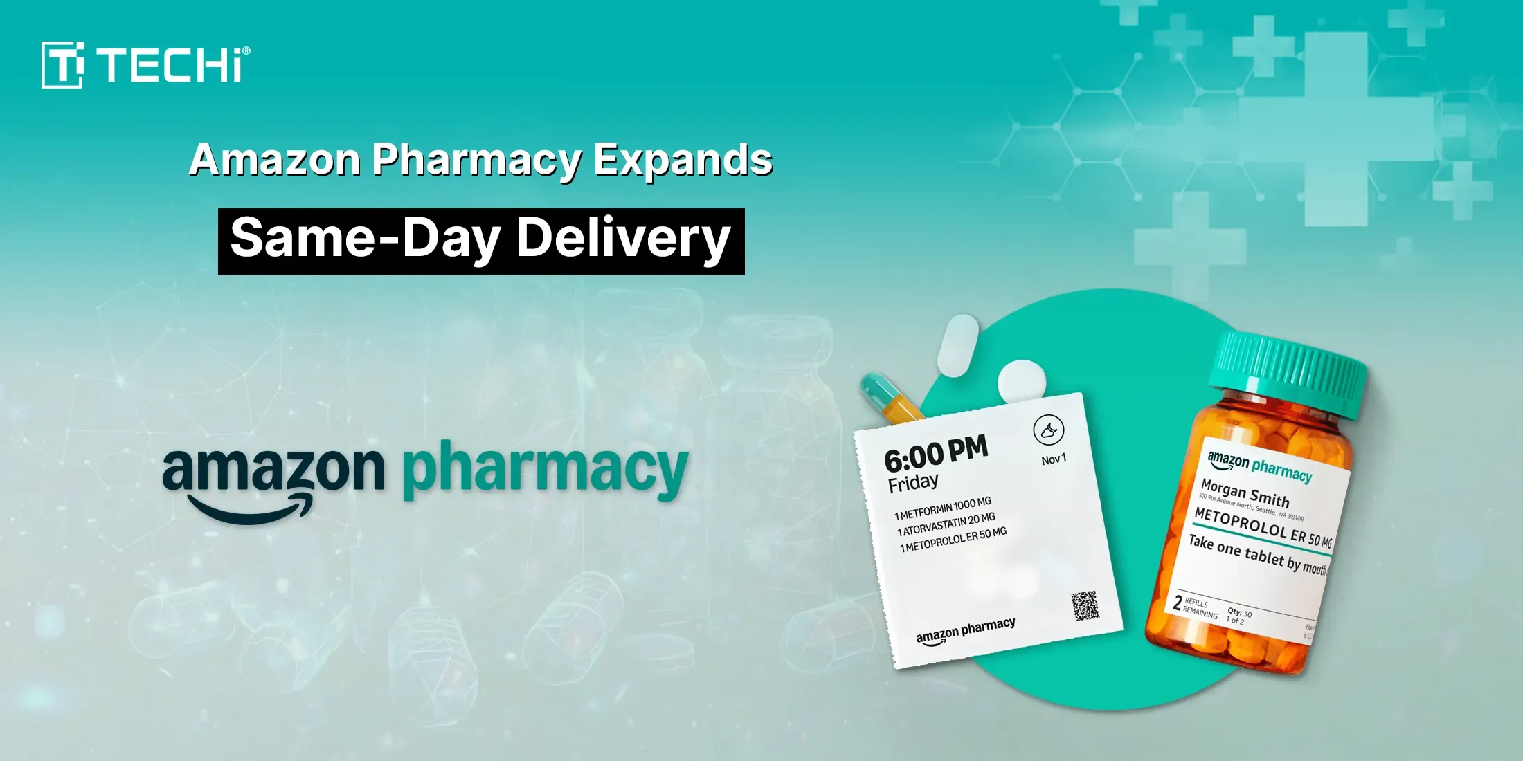 Amazon Pharmacy Expands Same-Day Delivery to 4,500 US Cities