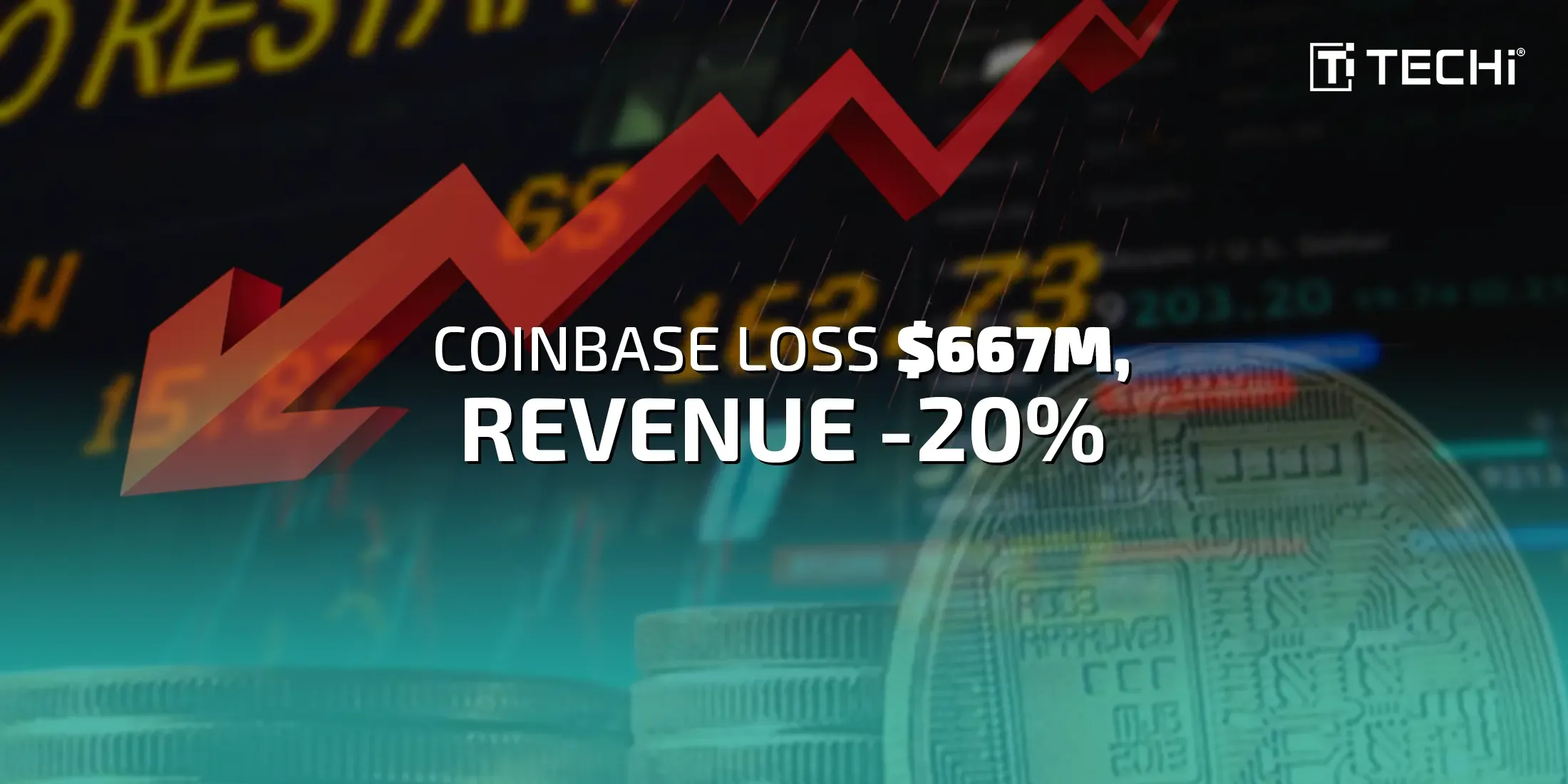 Coinbase Reports $667M Loss as Q4 Revenue Drops 20% Amid Crypto Downturn