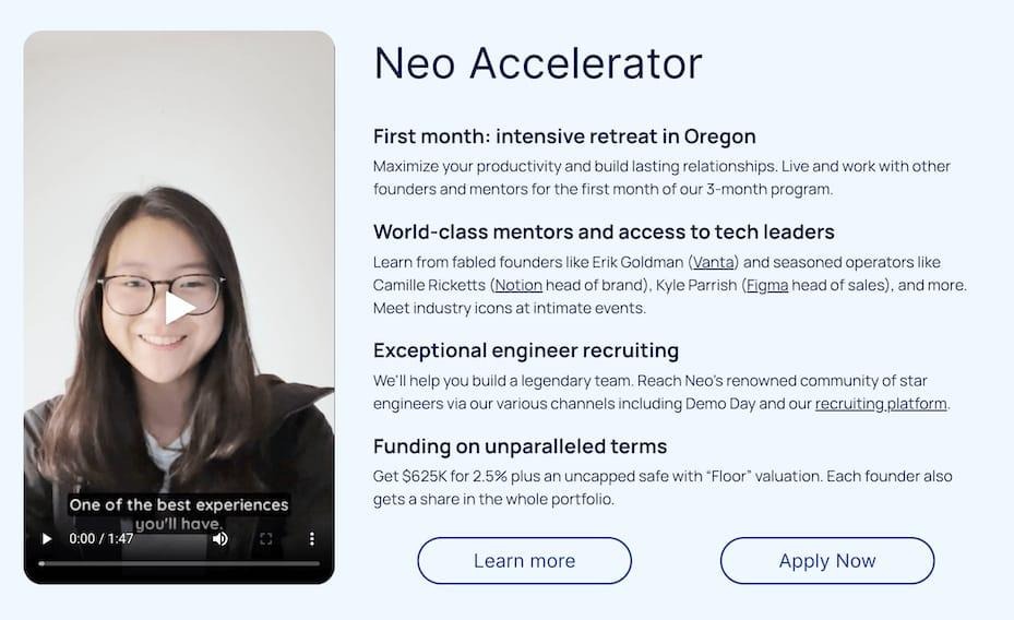 Neo Accelerator