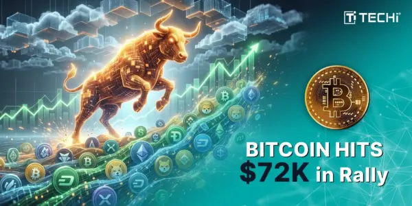 Bitcoin Soars to $72,000, and a Large Rally in Cryptocoin Bursts