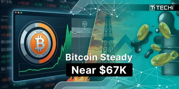 Bitcoin Price Today: BTC Holds at $67K as Oil Price Surge Sparks Fresh Inflation Fears