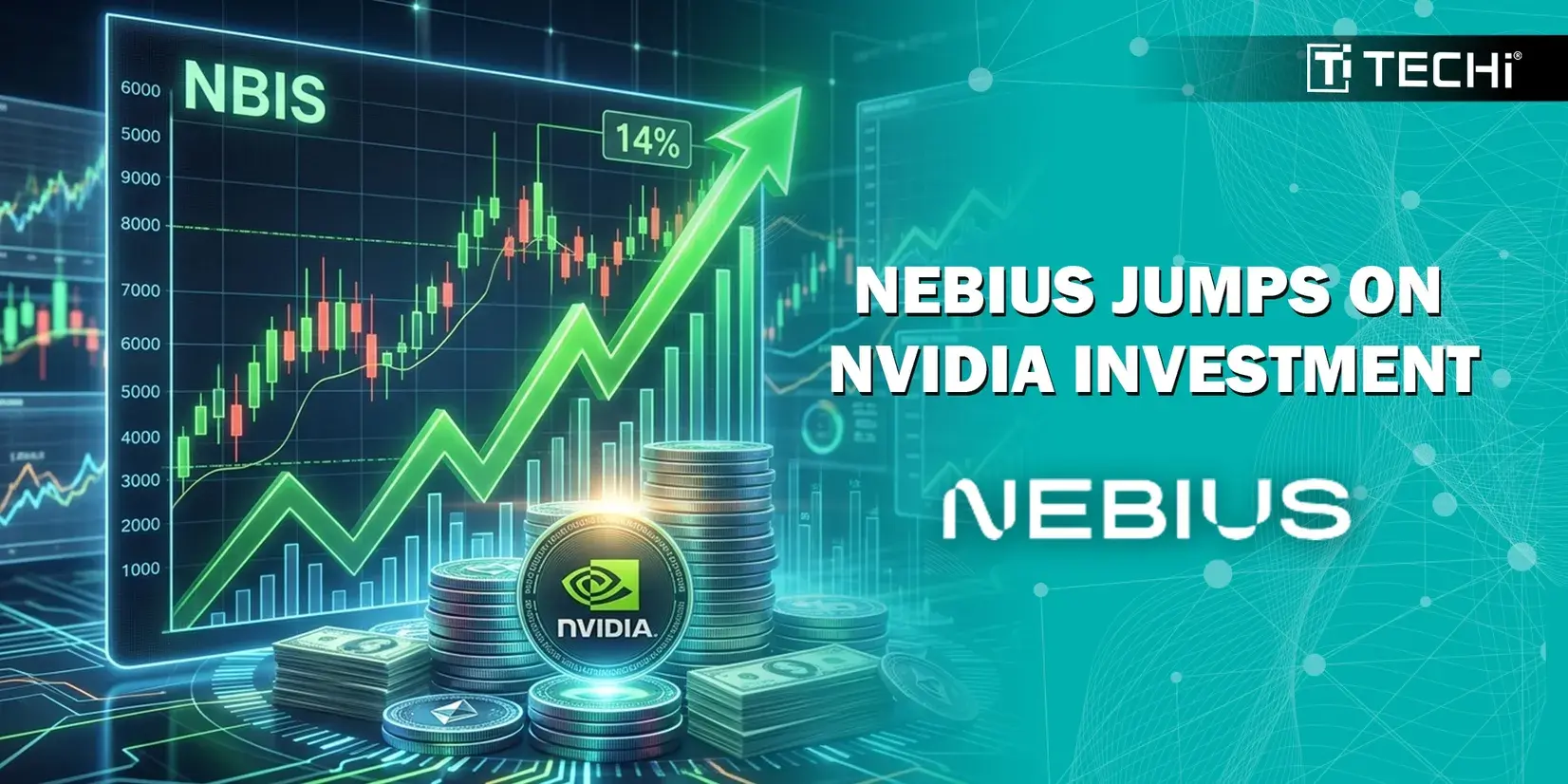 Nebius's stock rises 14% after Nvidia announced a $2 billion investment
