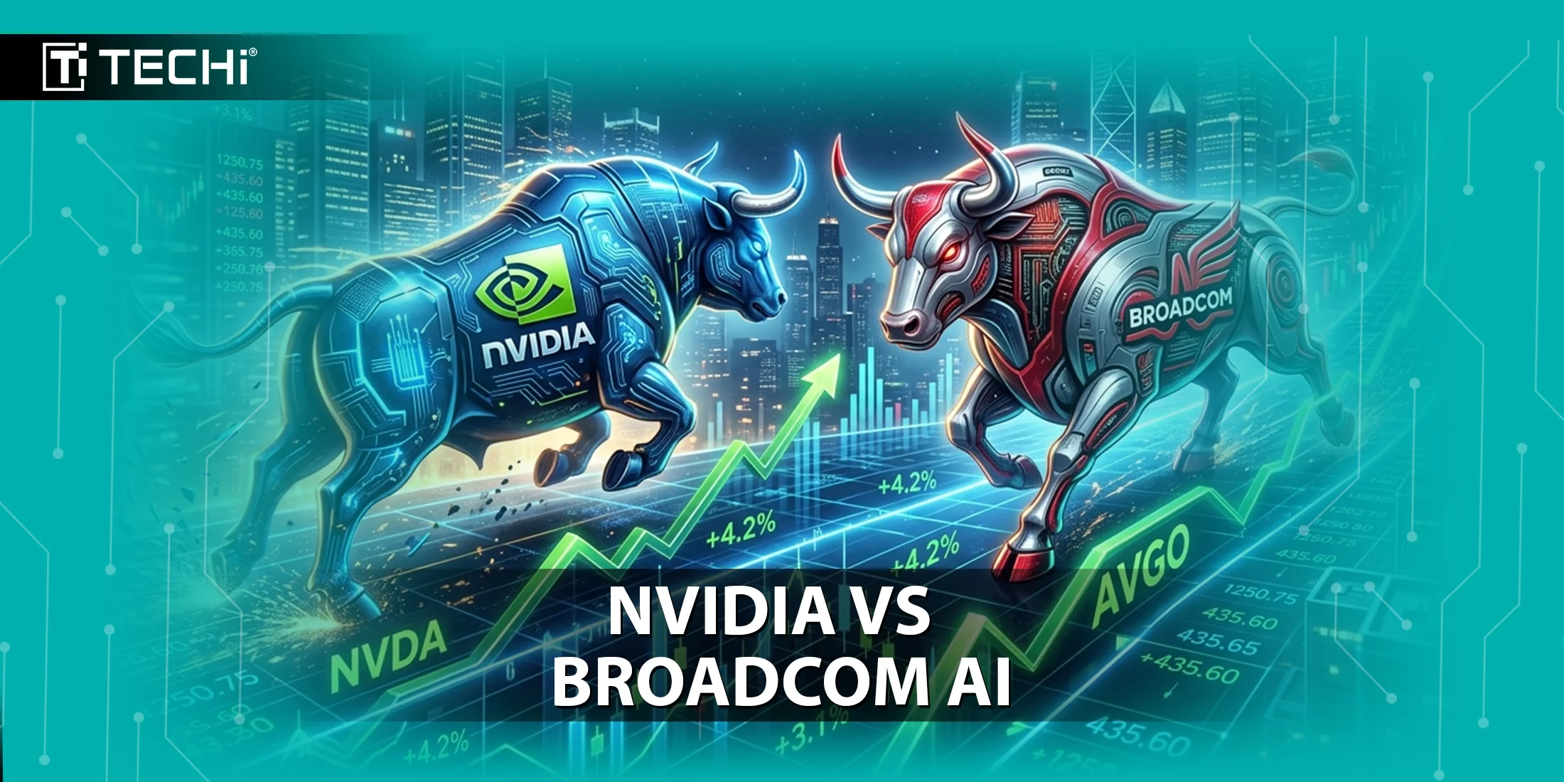 Broadcom Edges Nvidia in AI Race