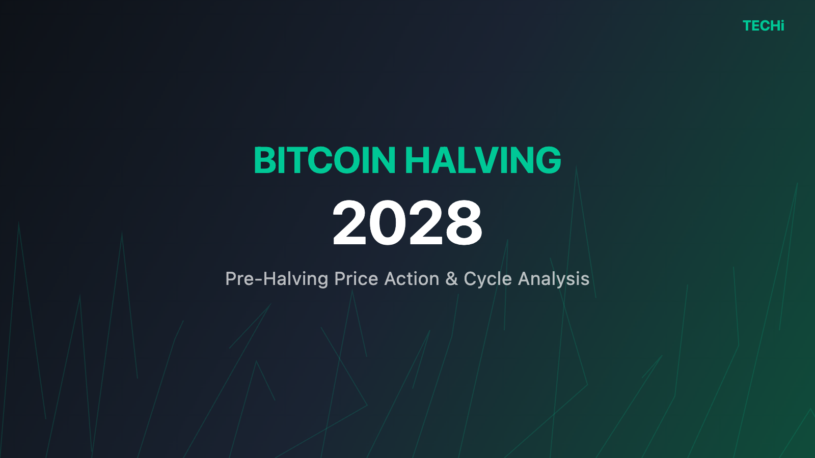 Bitcoin Halving 2028 Countdown: What History Says About Pre-Halving Price Action