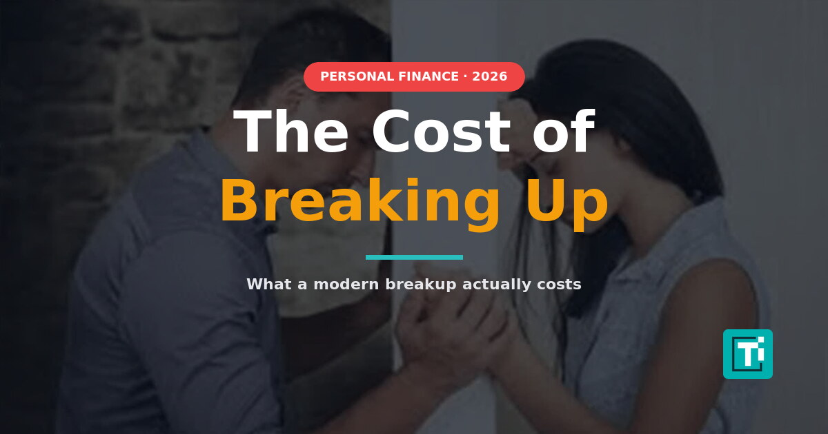 The Financial Cost of Breaking Up in 2026: From 2015's Breakup Shop to AI Coaches and Divorce Bills