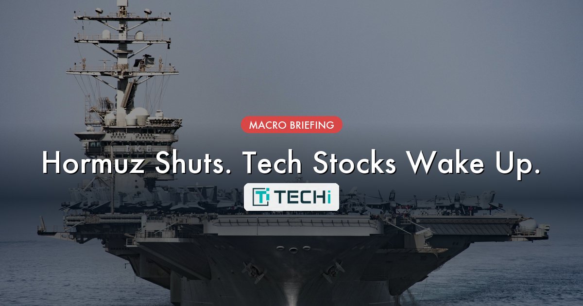 Hormuz Shuts, Touska Seized, Oil at $88: What It Does to Tech Stocks